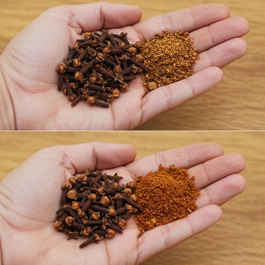 Clavos de olor y café