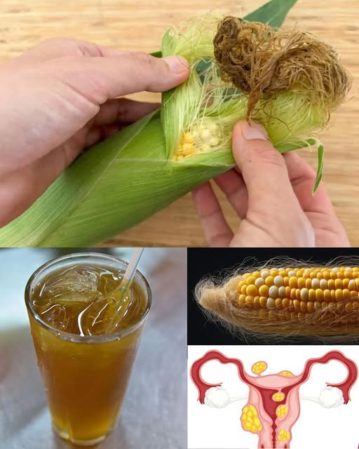 Barbas de maíz y té de maíz