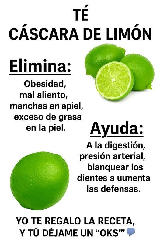 Beneficios del Té de Cáscara de Limón