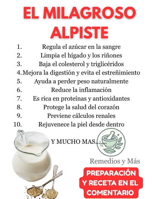 Leche de Alpiste