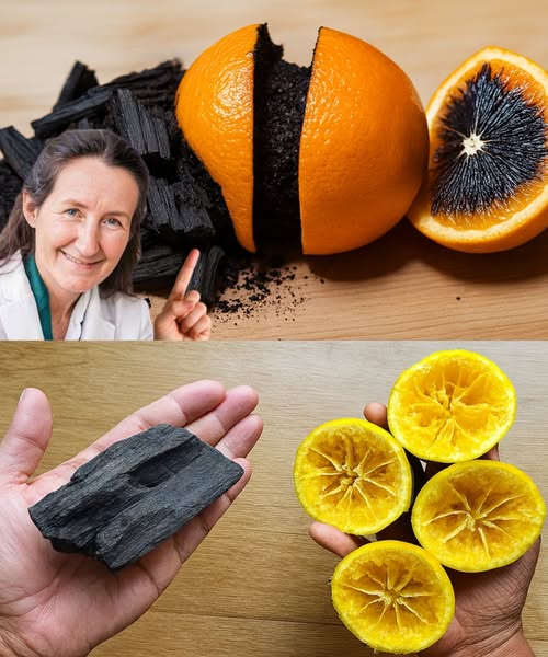 Limón y Carbón Vegetal