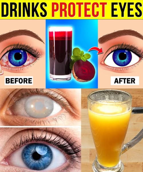 Bebidas naturales para la salud ocular