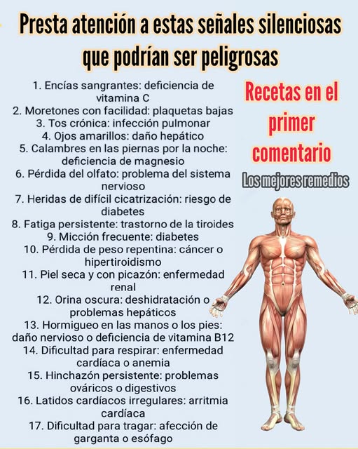 Señales de Salud Corporal