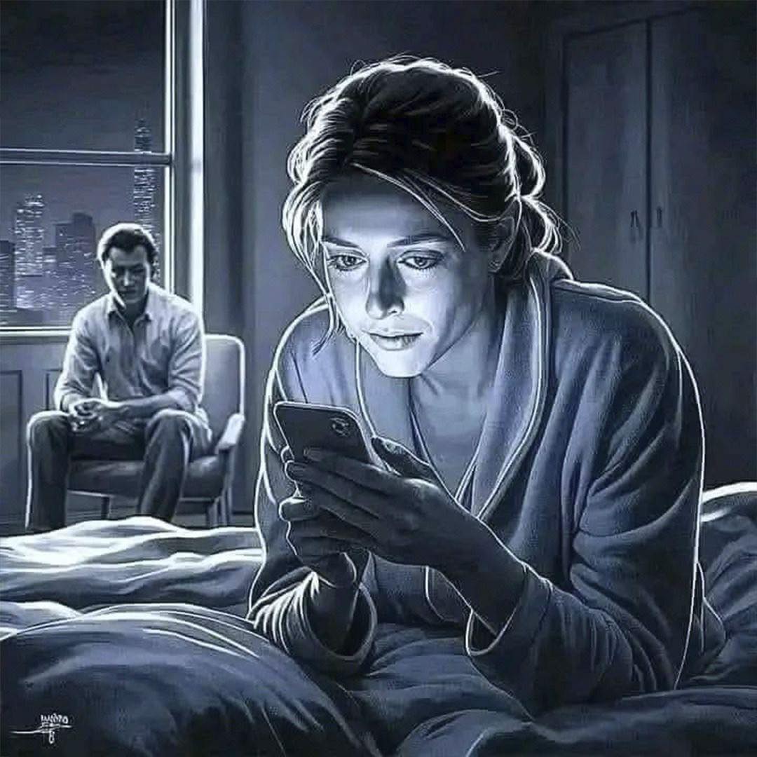 Imagen de dos personas en una habitación