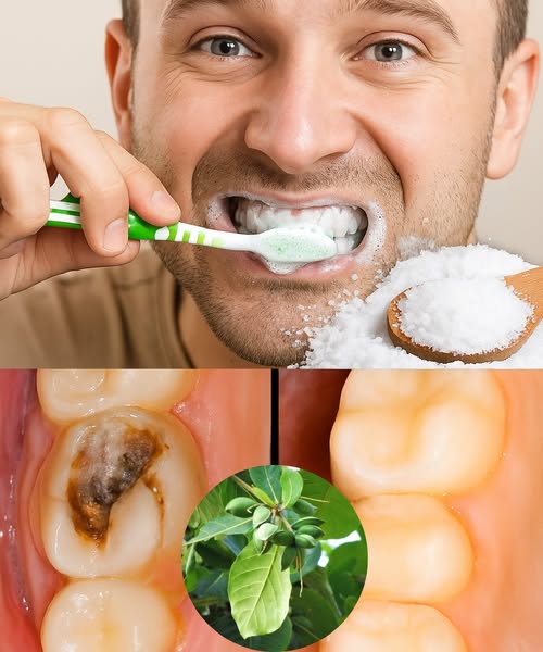 Cuidado dental con hojas de guayaba