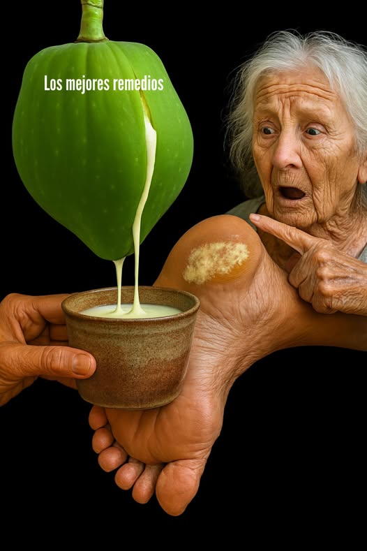 Savia de Papaya para Talones Agrietados