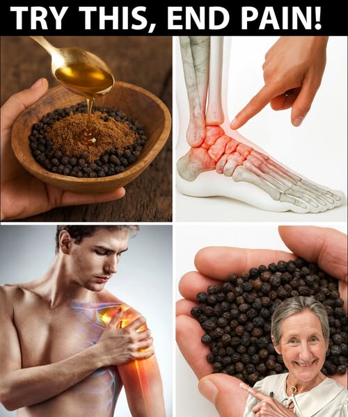 Remedio Natural con Pimienta Negra y Miel