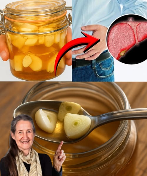 Preparación de ajo y miel