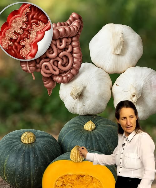 Beneficios del Ajo y Calabaza para la salud digestiva