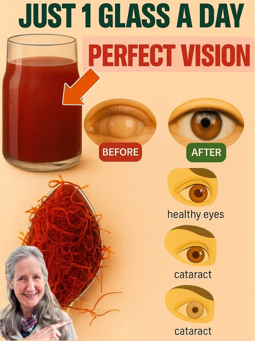 Bebida de Azafrán para Mejorar la Visión