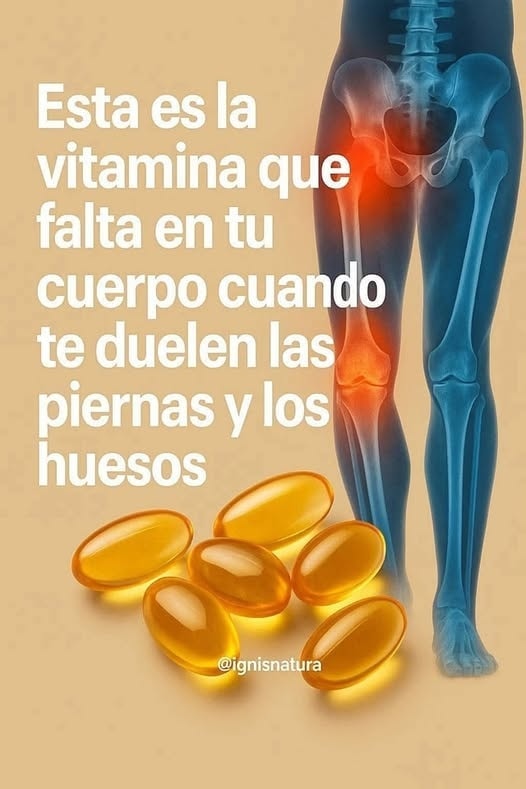 Vitamina D y dolor de huesos