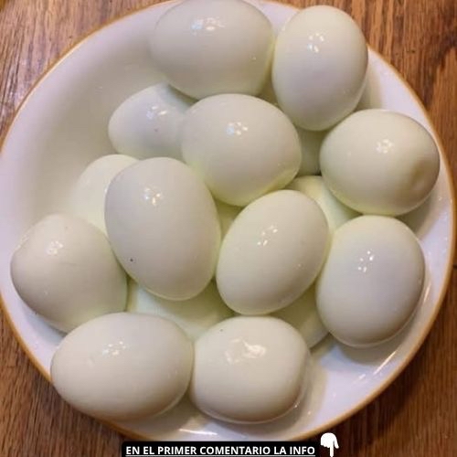 Huevos Cocidos en un Tazón