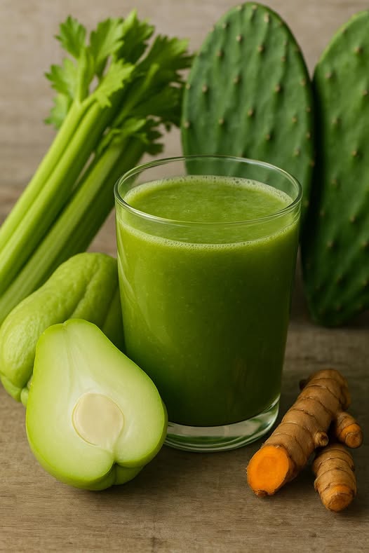 Jugo verde saludable