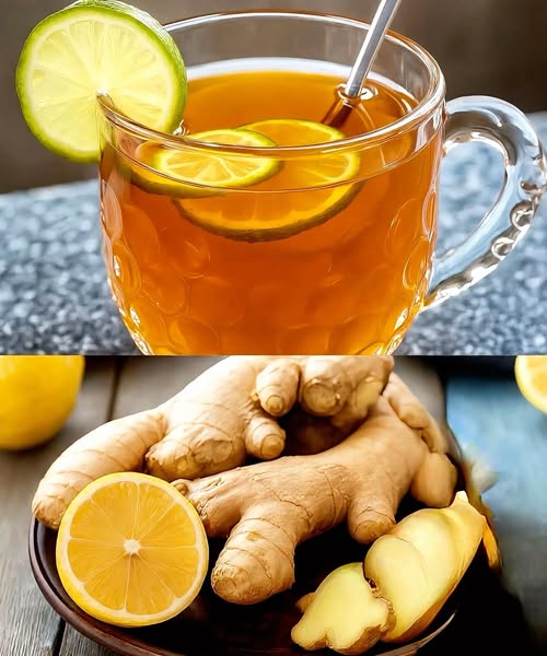 Té de jengibre y limón