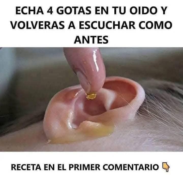 Gotas para oídos