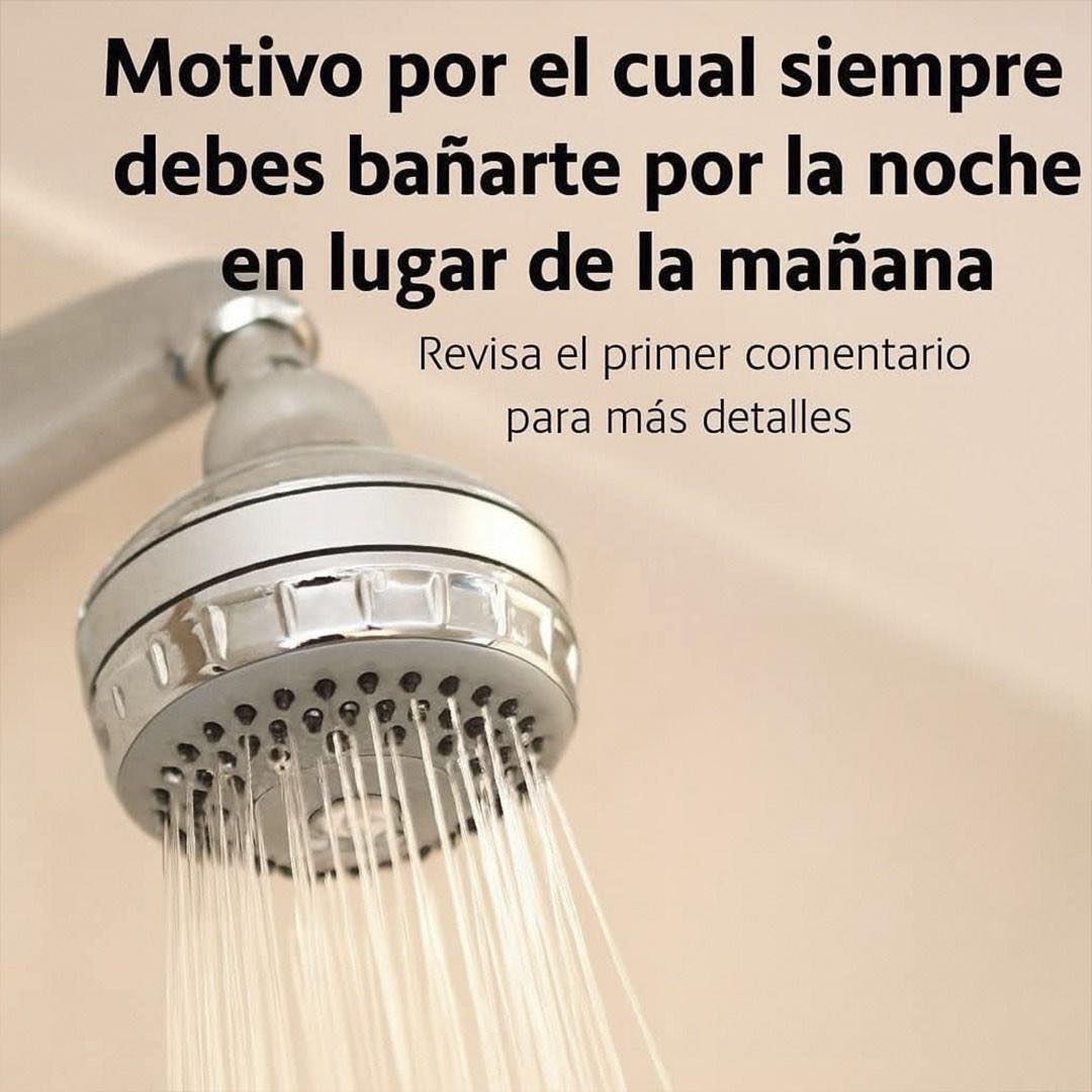 Ducha en Funcionamiento