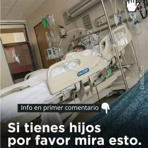 Niño en el hospital
