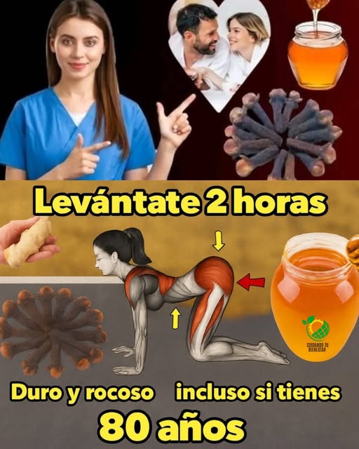 Mezcla de jengibre clavos y miel