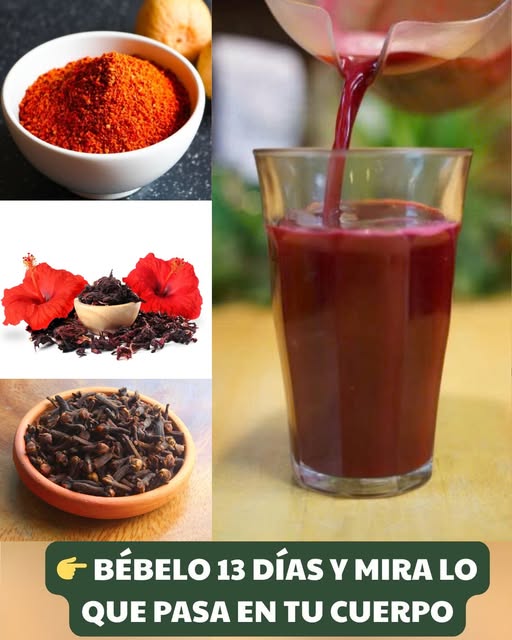 Ingredientes de la bebida curativa