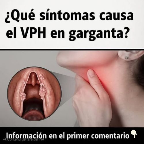 Síntomas del VPH en la garganta