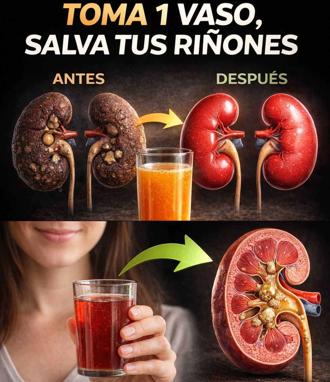 Jugo desintoxicante para riñones