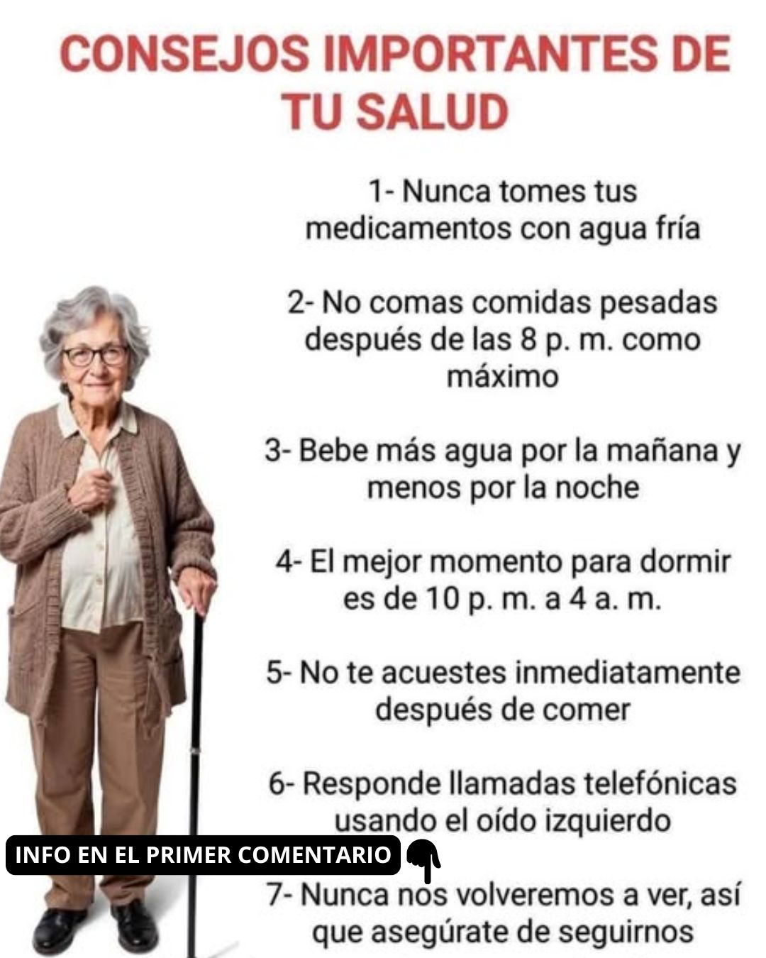 Consejos importantes para tu salud